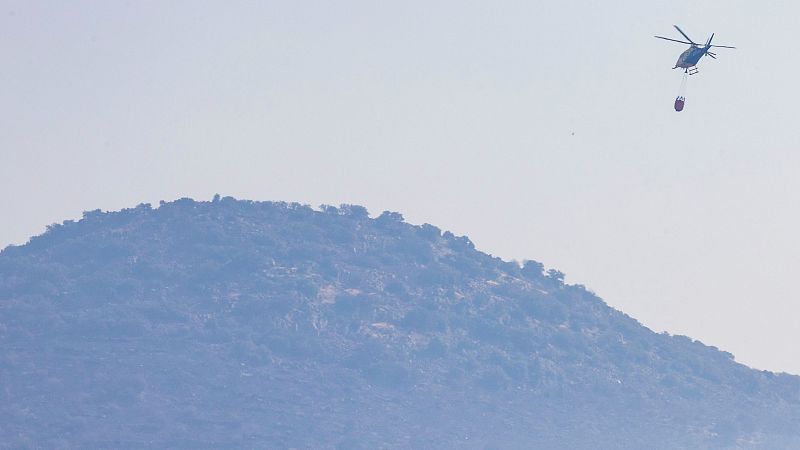 Se levanta el confinamiento en las cuatro poblaciones afectadas por el incendio en La Estrella (Toledo)