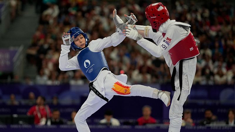 La subcampeona olmpica de taekwondo Adriana Cerezo se queda sin medallas en Pars 2024