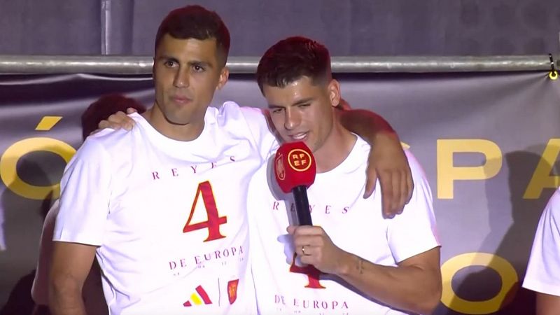 La UEFA sanciona con un partido a Morata y Rodri por el cántico "Gibraltar es español"