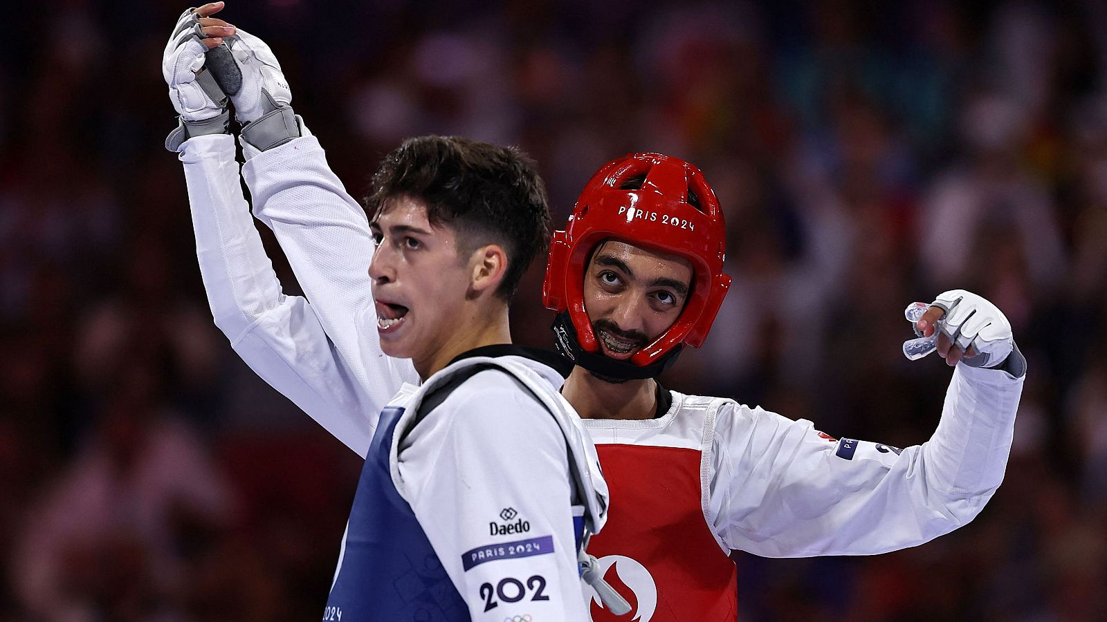 El taekwondista Adrián Vicente cae en el combate por el bronce en la categoría de -58kg