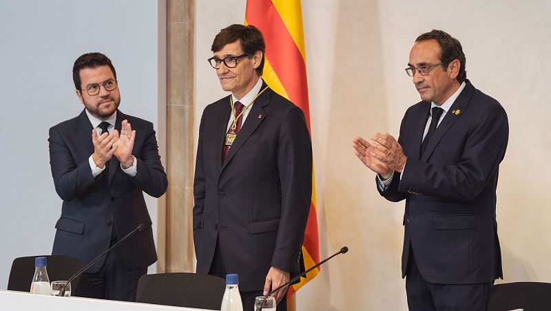 Salvador Illa pren possessió com a nou president de la Generalitat