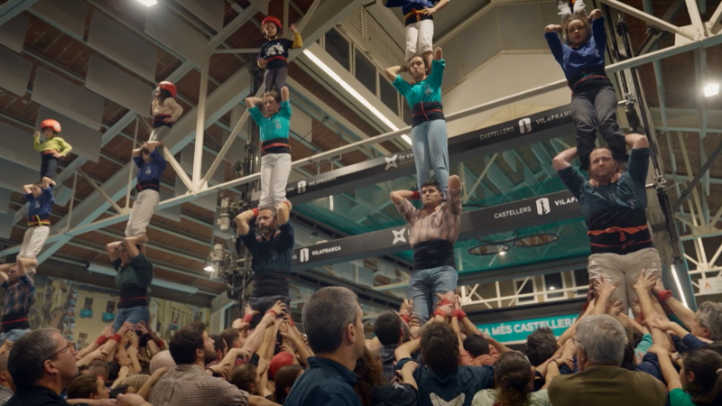 La tecnologia als Castellers de Vilafranca del Penedès  