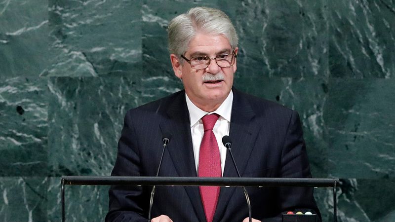 Dastis critica en Naciones Unidas a quienes defienden una "presunta legitimidad"