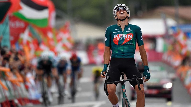 Urko Berrade prolonga el festival del Kern en la Vuelta a España