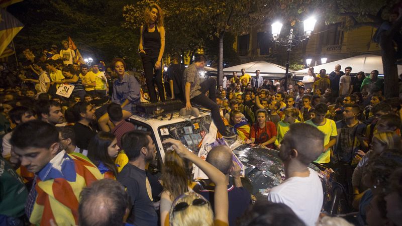 La Fiscalía de la Audiencia Nacional presenta una denuncia por sedición por los disturbios en Cataluña