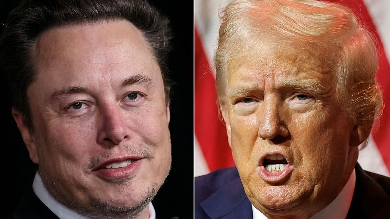 Musk entrevista a Trump en un encuentro en X marcado por "un ataque masivo" a la plataforma