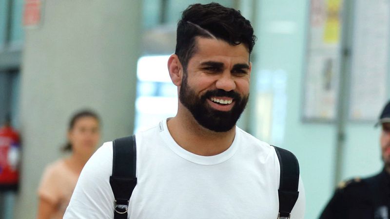 Diego Costa ya está en Madrid: "El Atleti es mi casa y aquí estoy"