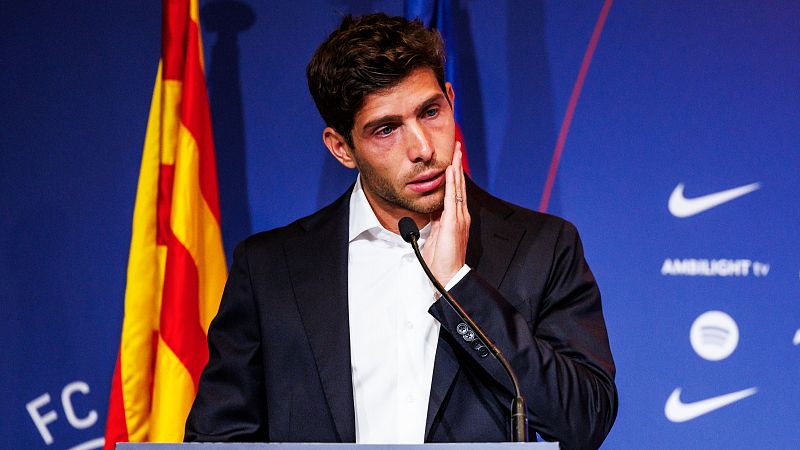 Sergi Roberto, en su despedida: "¿Quién me iba a decir que me despediría del Barça siendo capitán?"