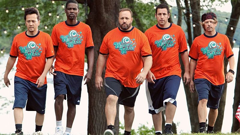 Adam Sandler la encesta en 'Nios grandes': Qu estrella de la NBA ense a jugar a los actores?