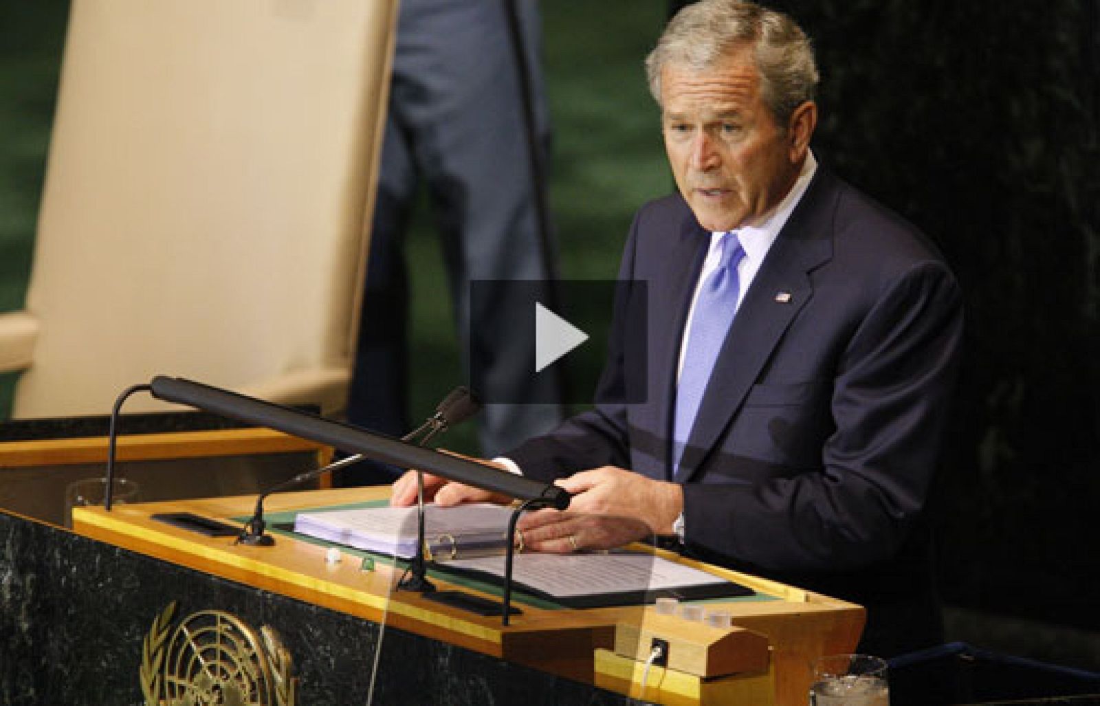 Último discurso de Bush en la Asamblea General de la ONU | Ver