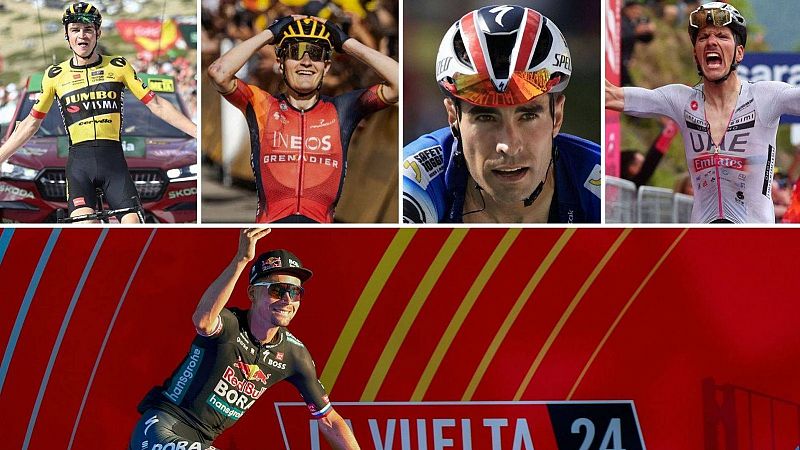 Retos y cuentas pendientes de las estrellas de la Vuelta a España 2024