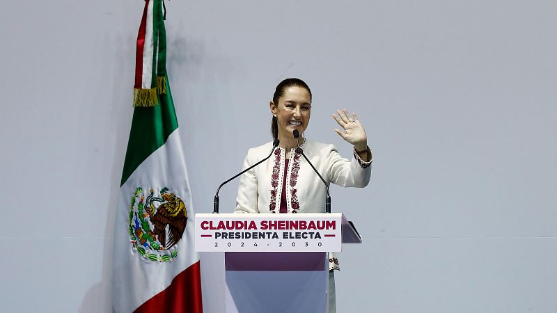 Sheinbaum, confirmada como presidenta electa de México: "La elección de los ministros y jueces es un mandato popular"