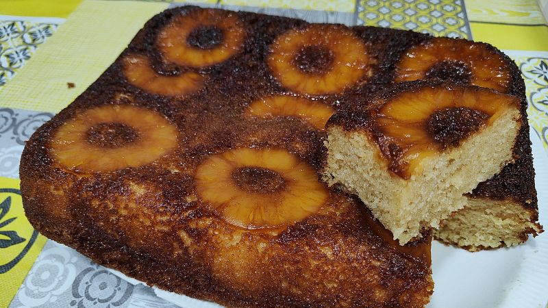 Receta de bizcocho de piña para los más golosos