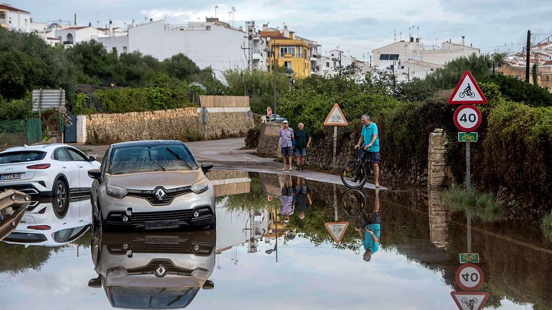 Menorca evalúa daños para solicitar la declaración de zona catastrófica tras el paso del temporal