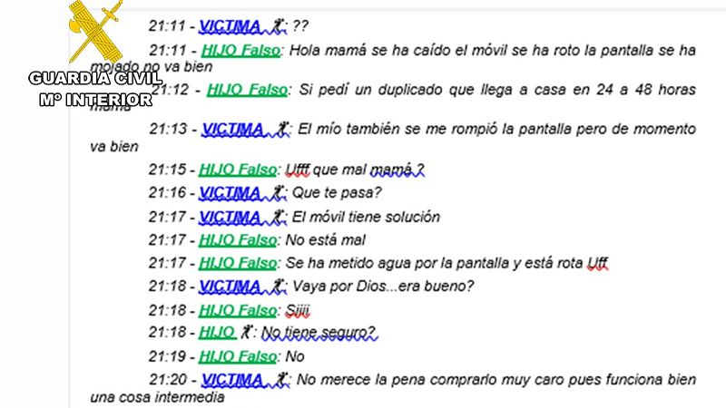 Detenido un grupo que obtuvo más de 200.000 euros con la estafa del 'falso hijo en apuros'