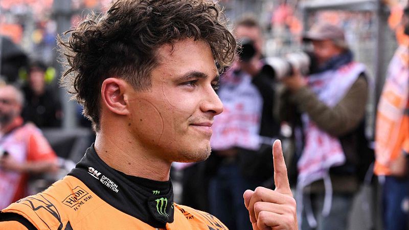 Lando Norris se impone a Max Verstappen para lograr la 'pole' en el Gran Premio de los Países Bajos de Fórmula 1