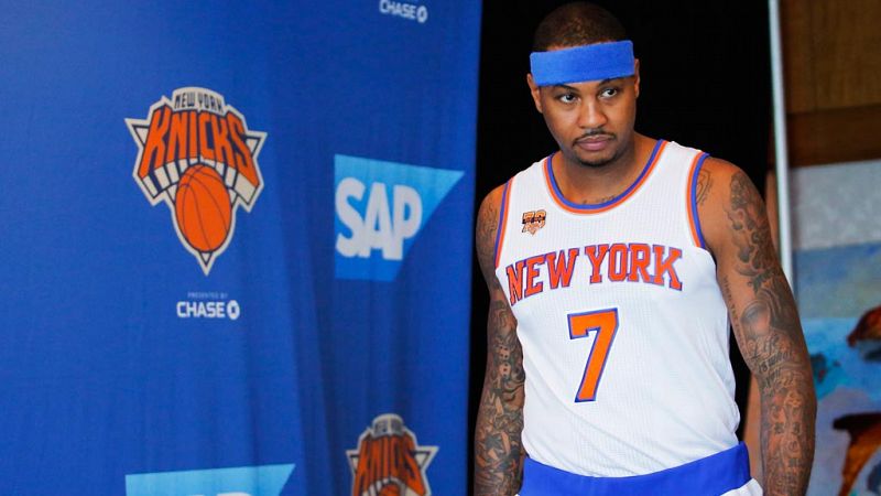 Los Knicks traspasan a Carmelo Anthony a los Thunder