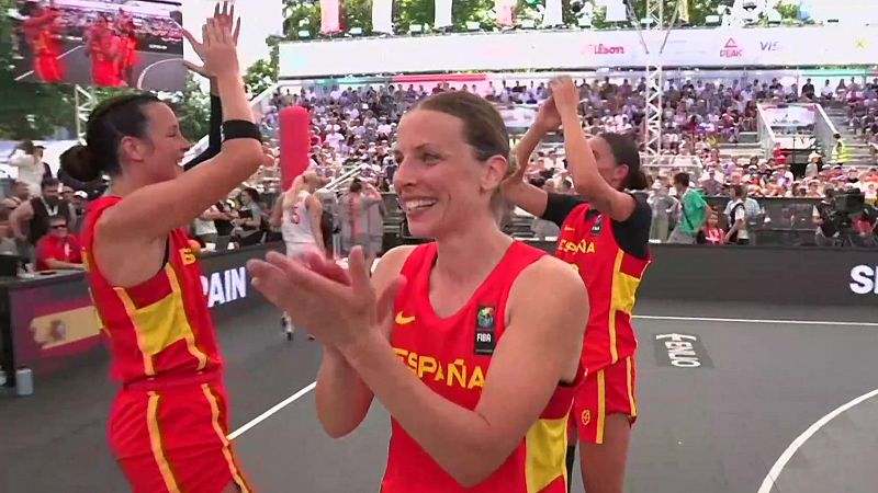 España, de medalla en medalla: gana a Polonia y jugará la final del Europeo femenino de baloncesto 3x3