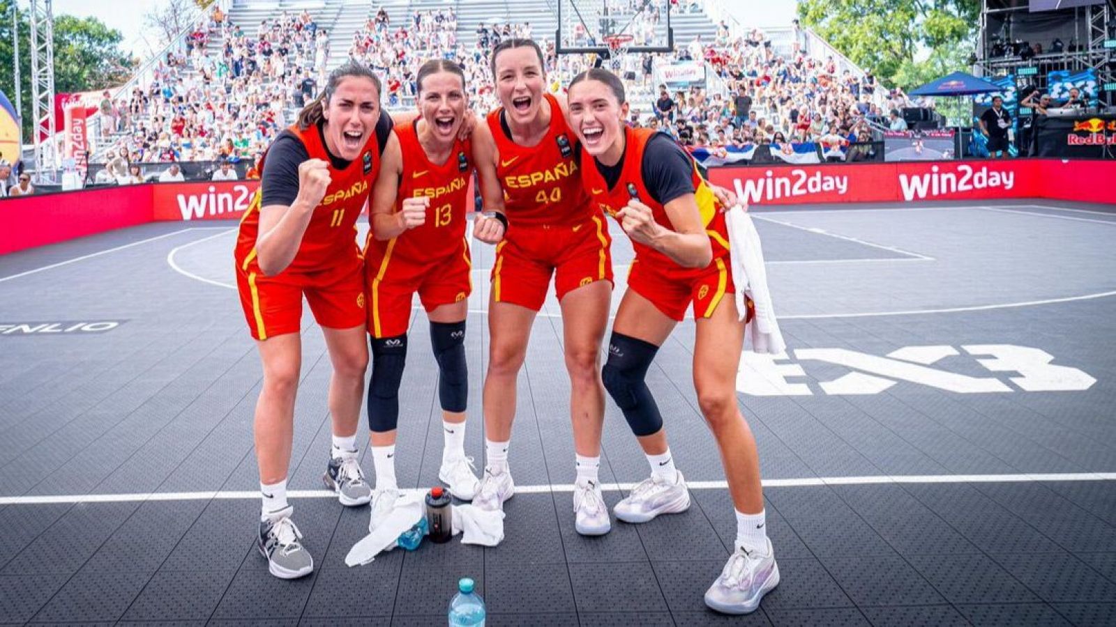 Espaa gana el Europeo de baloncesto 3x3 tras vencer en la final a Francia