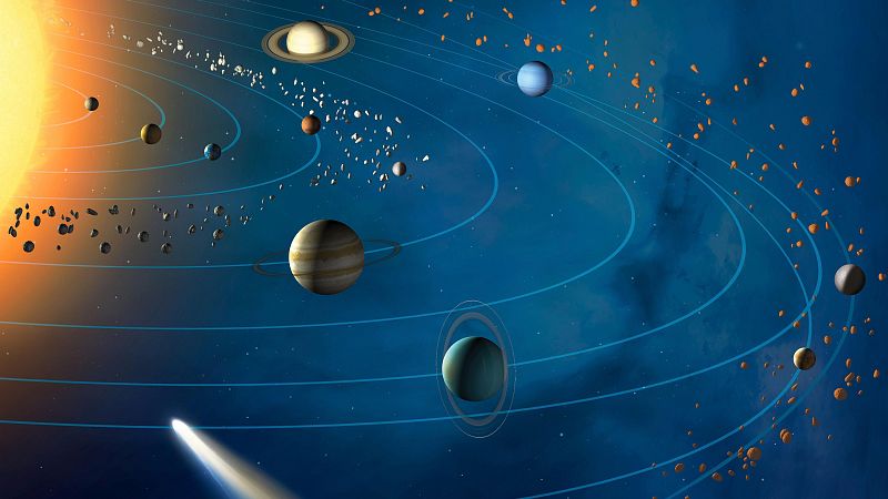 Alineación de seis planetas: un fenómeno astronómico visible desde la Tierra