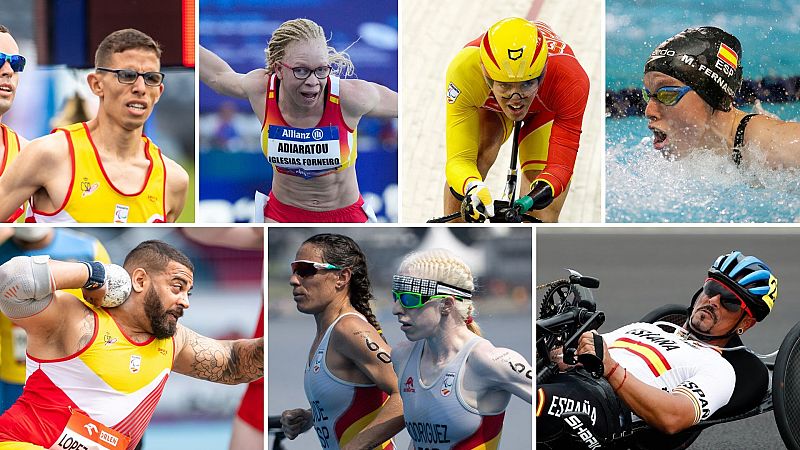 Los siete campeon�simos espa�oles que defienden t�tulo en los Juegos Paral�mpicos de Par�s 2024