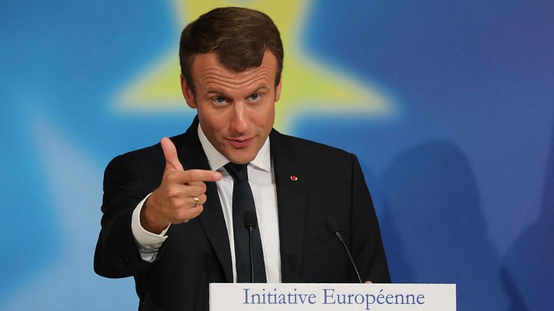El plan de Macron para "refundar" Europa