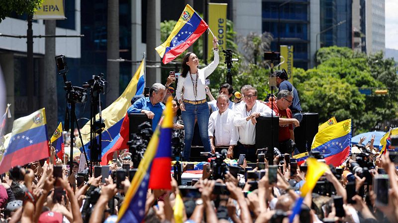 La oposición vuelve a las calles para exigir a Maduro la publicación de las actas un mes después de las elecciones