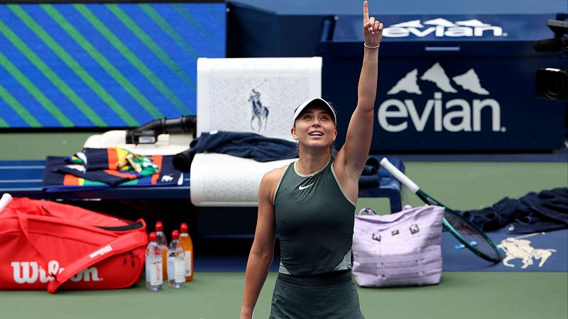 Paula Badosa se planta en octavos del US Open con sufrimiento y remontada incluida ante Ruse