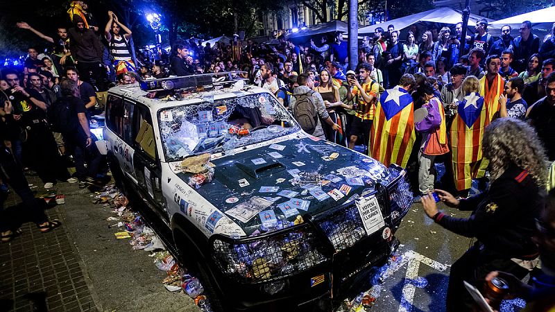 La Audiencia Nacional investigará si hubo delito de sedición en los incidentes de Cataluña
