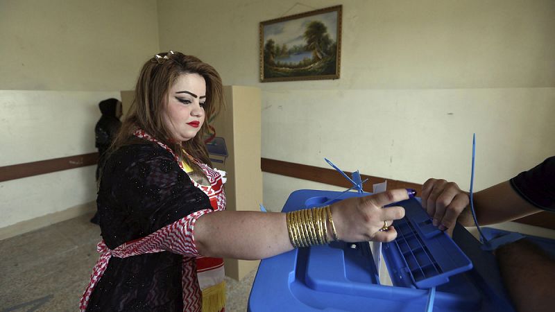 El 'sí' a la independencia gana por más del 92% en el referéndum del Kurdistán iraquí