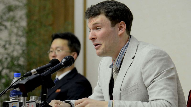 La autopsia parcial al estudiante americano detenido por Corea del Norte no aclara la causa de su muerte
