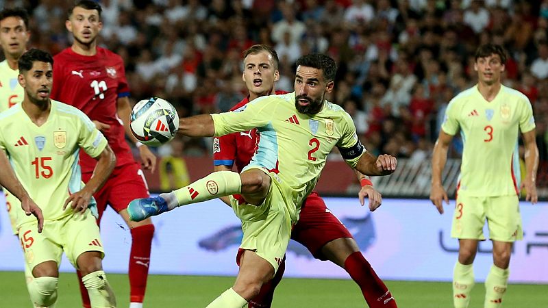 España empata el partido contra Serbia en la Nations League: disfruta del partido completo