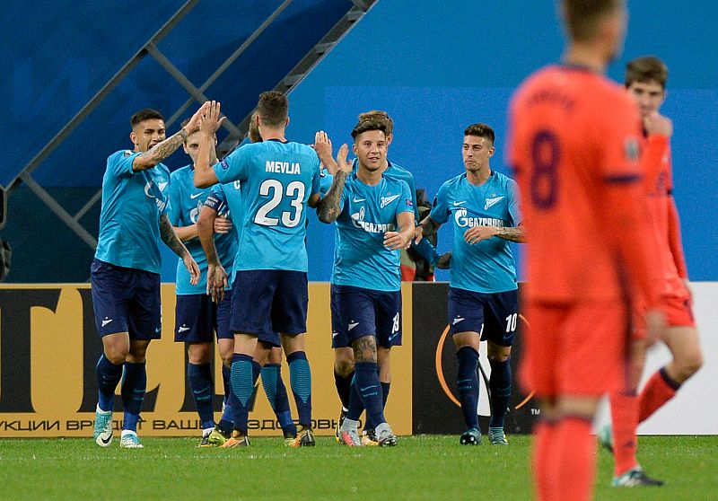 El Zenit ejerce de líder ante la Real Sociedad
