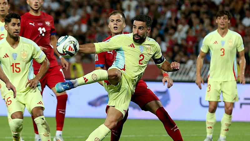 El Serbia-España de la UEFA Nations League, lo más visto del jueves con más de 2,5 millones en La 1