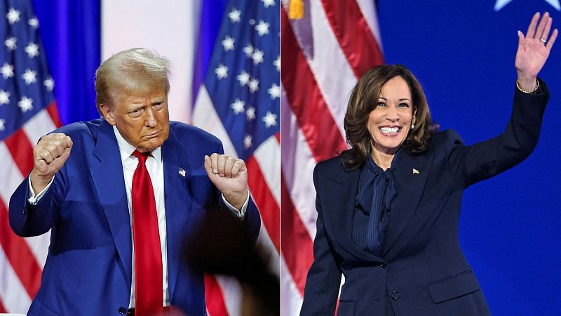 Harris y Trump miden su fuerza en un debate, la primera prueba para la demócrata tras su nominación