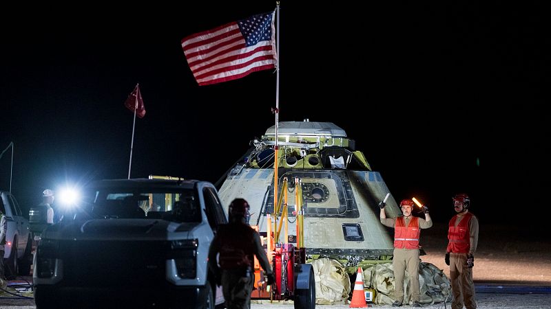 La nave Starliner regresa a EE.UU. sin sus dos astronautas tras presentar fallos en su funcionamiento