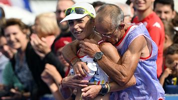 Carmen Paredes finaliza octava en el maratn T12 de Pars 2024