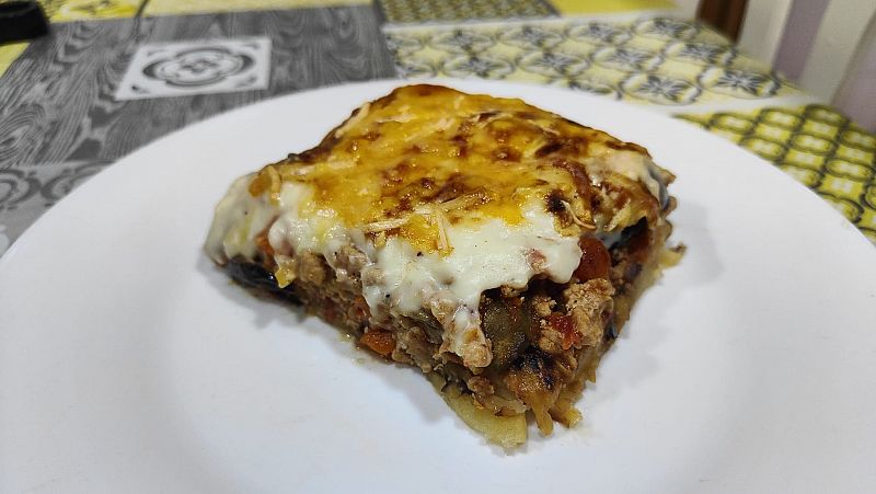 Receta de Musaka griega, fcil y en tan solo unos minutos