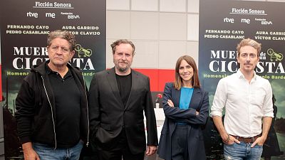 RNE graba la ficción sonora 'Muerte de un ciclista' en homenaje a Juan Antonio Bardem