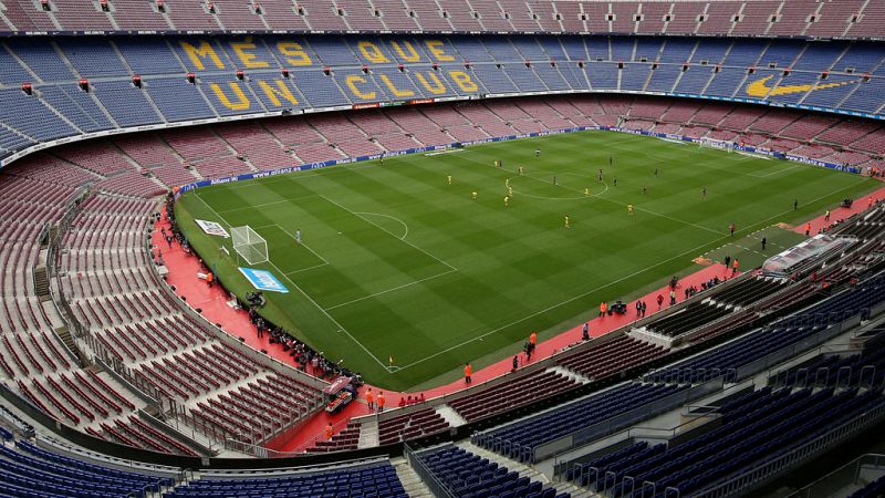 El Barça juega el partido ante Las Palmas a puerta cerrada por el 1-O