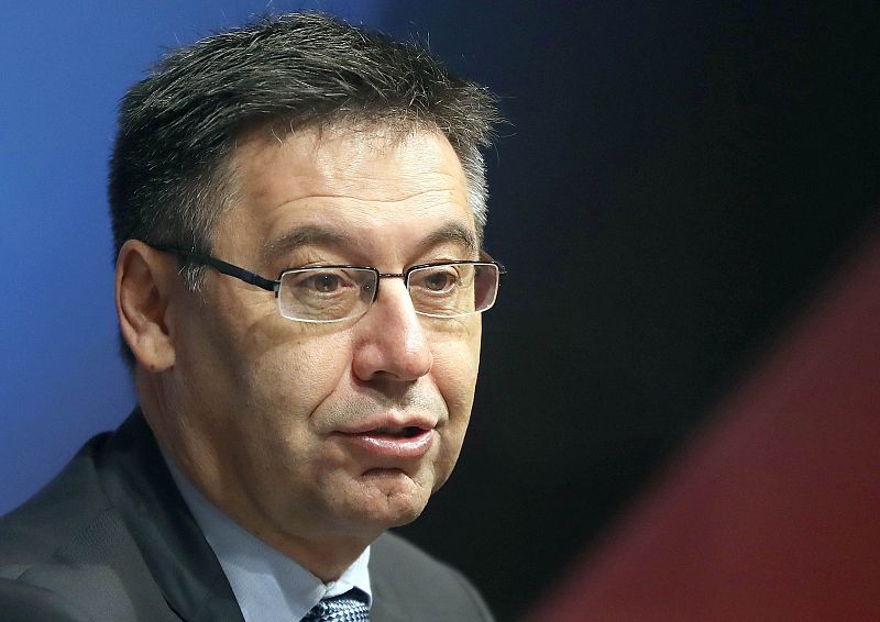 Bartomeu: "El estadio vacío denuncia la falta de libertades que está sufriendo Cataluña"