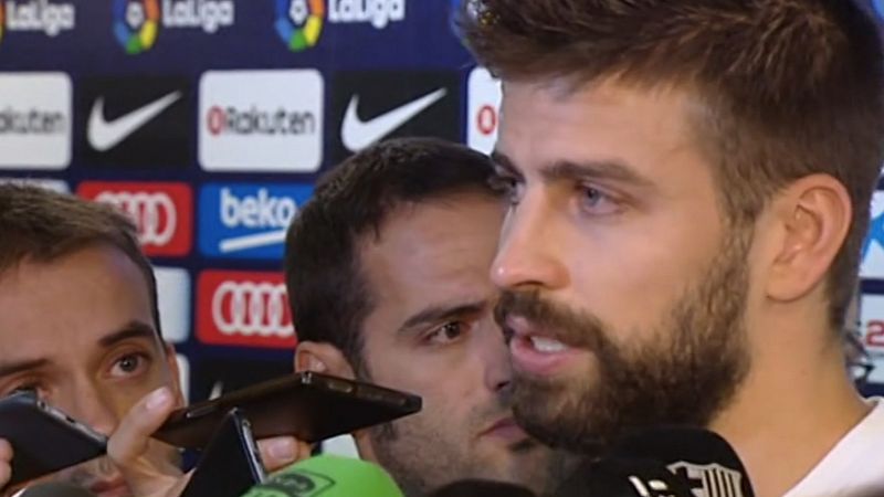 Piqué, entre lágrimas: "Si soy un problema, dejo la selección antes de 2018"