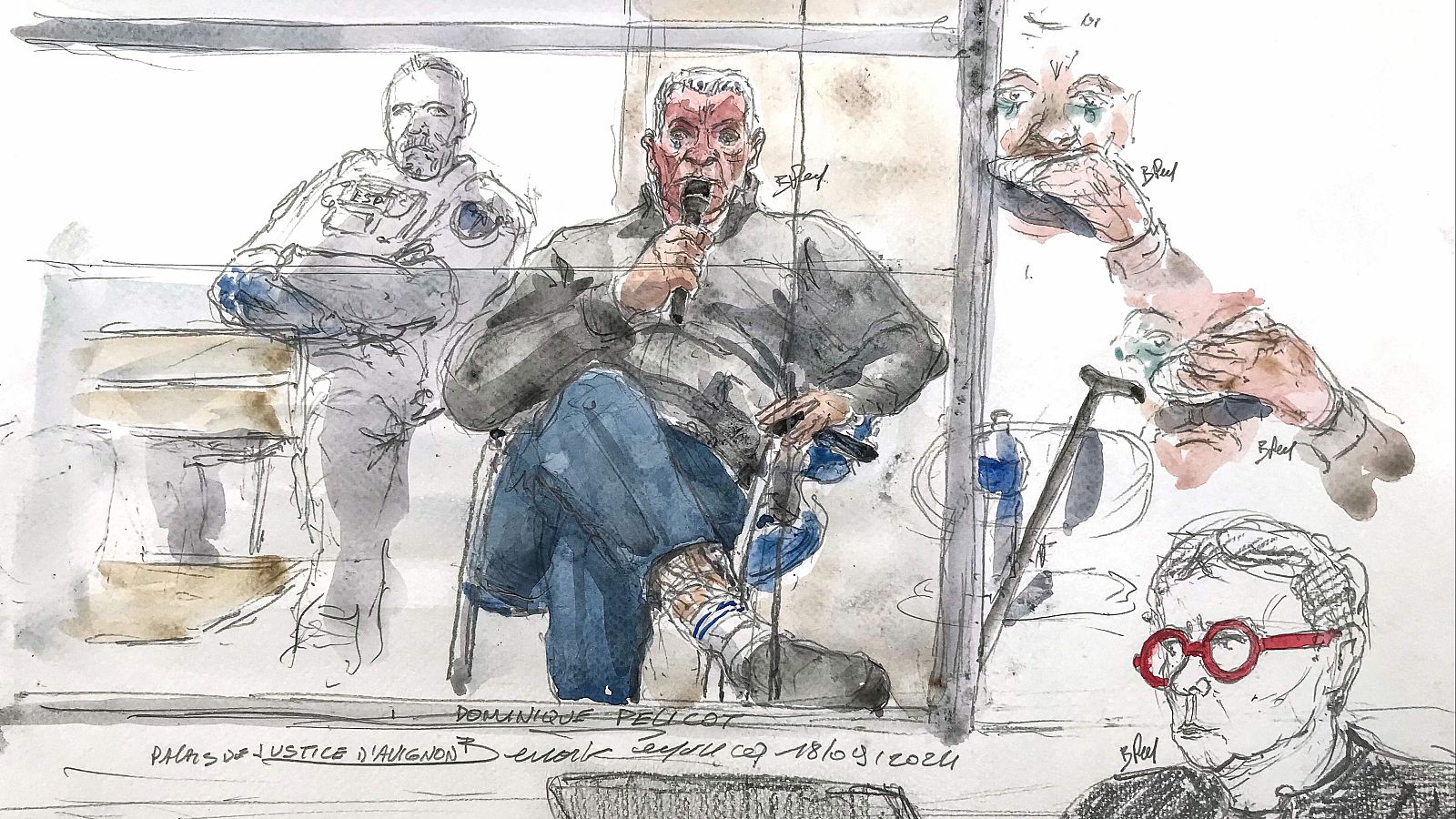 Pelicot reconoce los hechos: "Soy un violador, como todos los demás acusados" | Ver