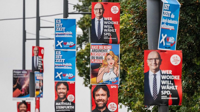 La extrema derecha y los socialistas echan un pulso electoral en Brandeburgo en pleno debate migratorio en Alemania