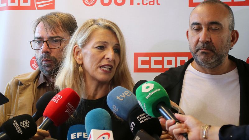 Díaz cerca l'acord per la reducció de la jornada laboral amb sindicats i patronal de Catalunya