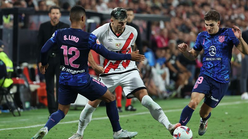 El Rayo frena al Atlético en Vallecas