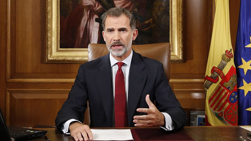 El primer discurso excepcional del reinado de Felipe VI