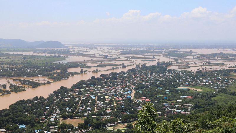 El tifón Yagi deja más de 300 muertos y 887.000 personas afectadas por las inundaciones en Birmania