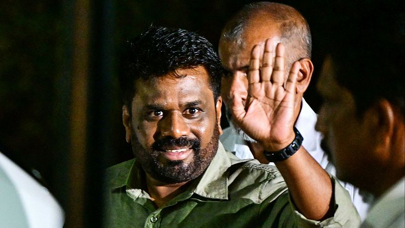 El marxista Aruna Kumara Dissanayake gana las elecciones presidenciales en Sri Lanka