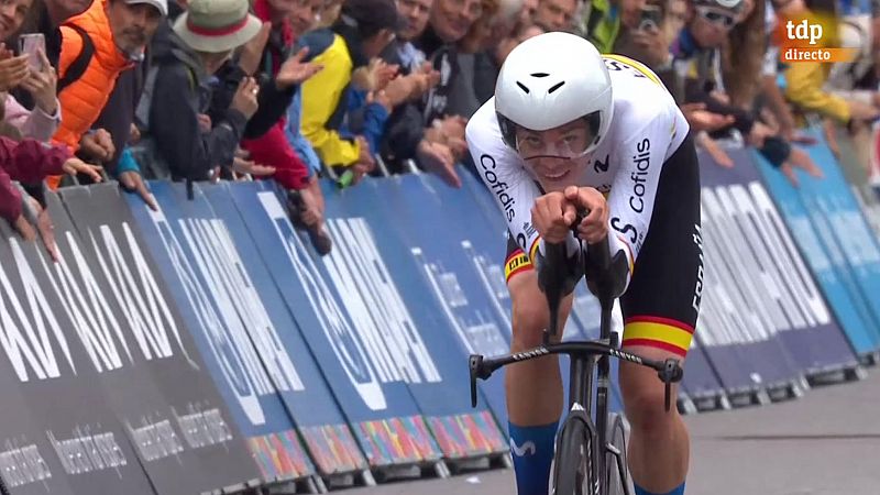 El ciclista español Iván Romeo se proclama campeón del mundo contrarreloj Sub-23 en Zúrich